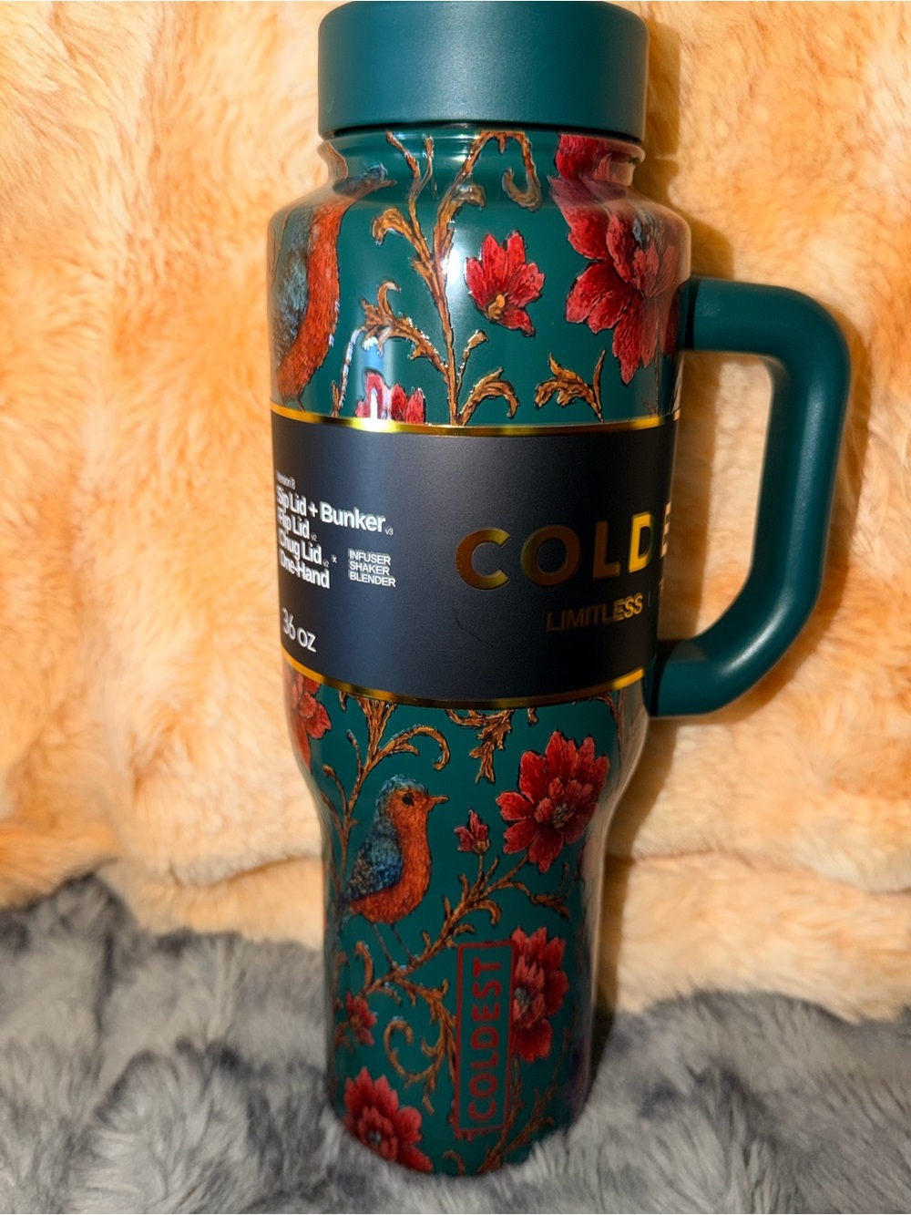 Coldest Limitless Ultra Bottle- Baby Birds 36oz
